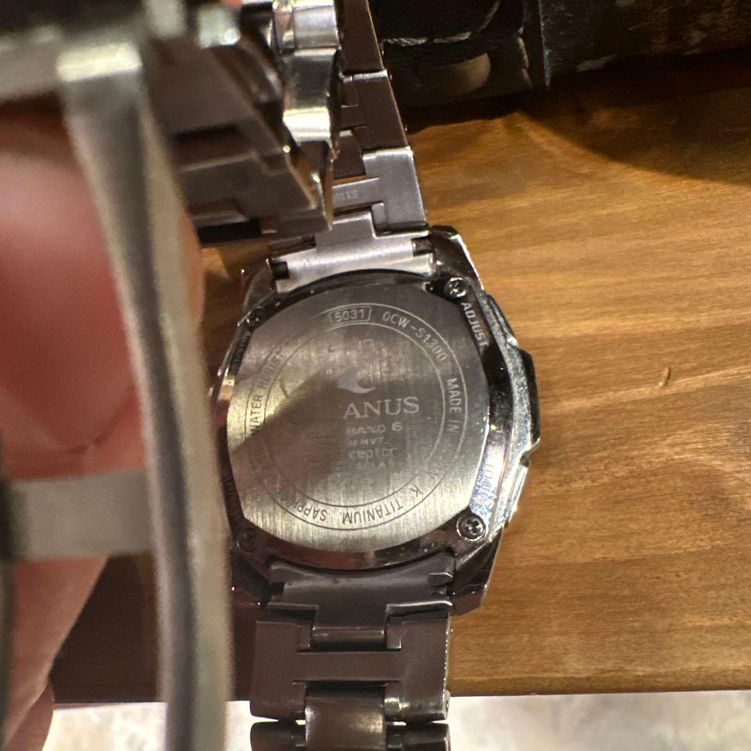 OCEANUS クロノグラフ ocw-s1300