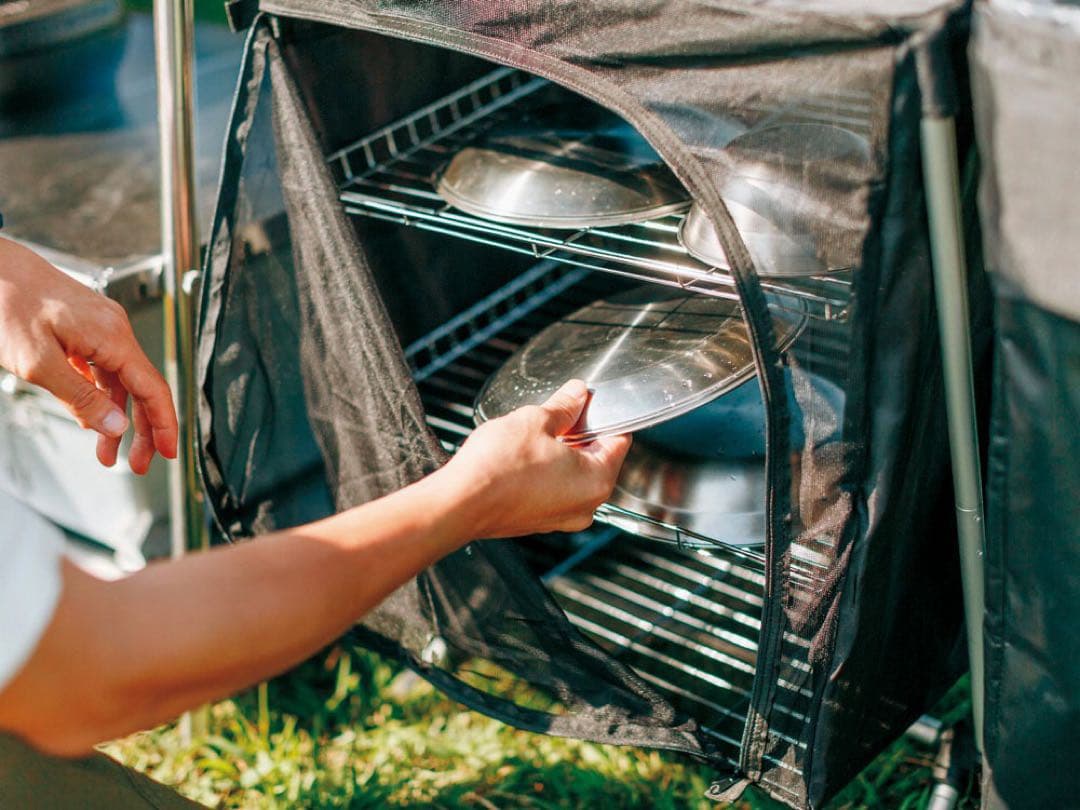 スノーピーク メッシュラックスタンド