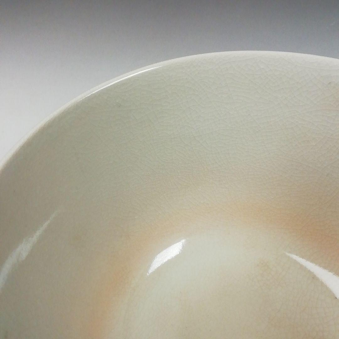 Ｗ２０４　茶碗　『金彩　鶴文』『昌山 造』　共箱　抹茶碗　茶道具