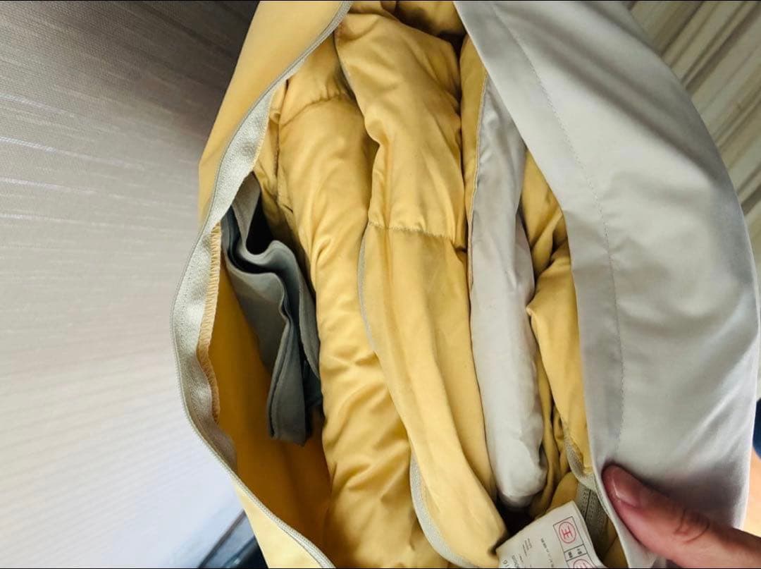 西川　ダウンシュラフ寝袋　羽毛布団150×200 エアピロー付き　未使用