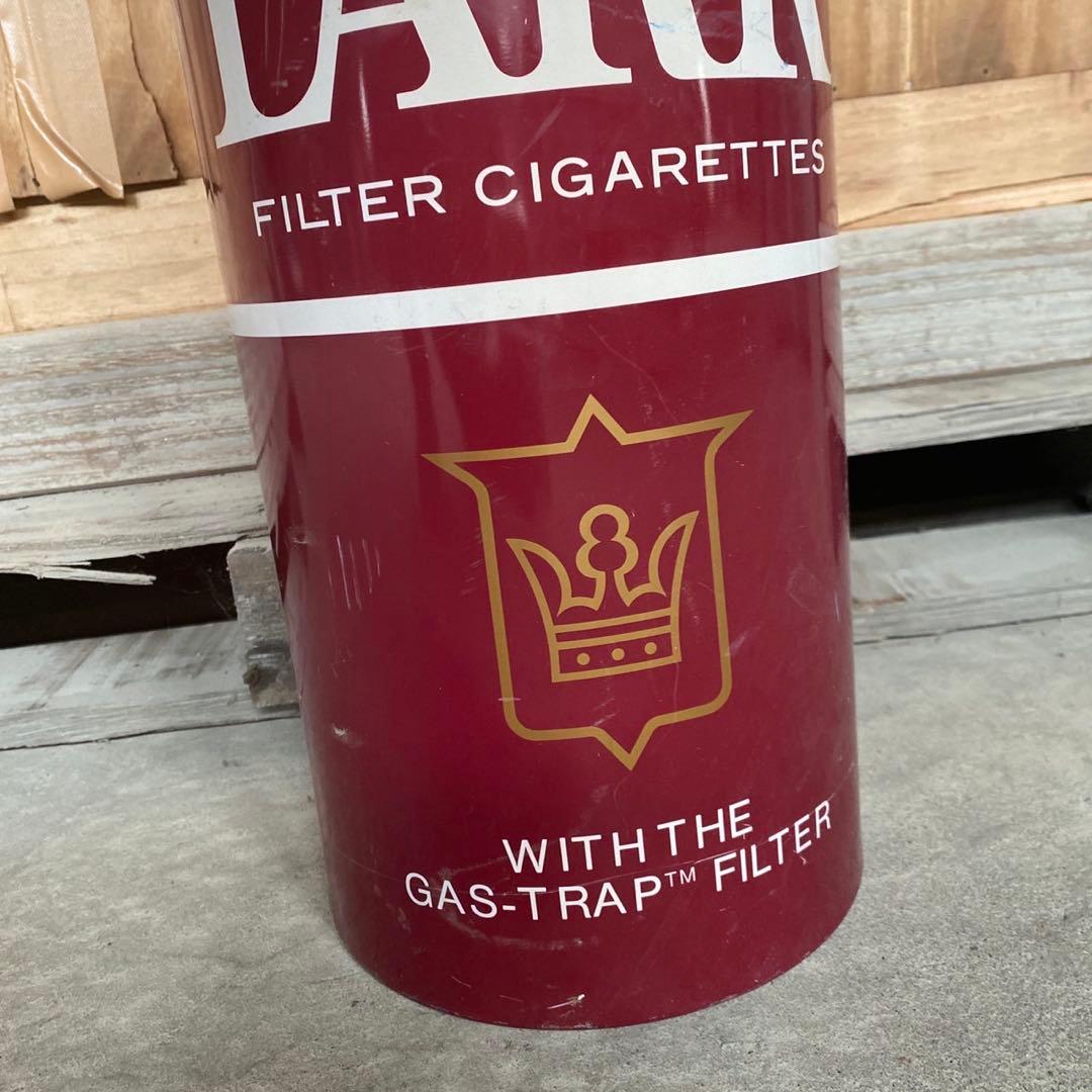 昭和レトロLARK 置き型灰皿 ゴミ箱缶　2個セット　灰皿　ラーク　傘立て