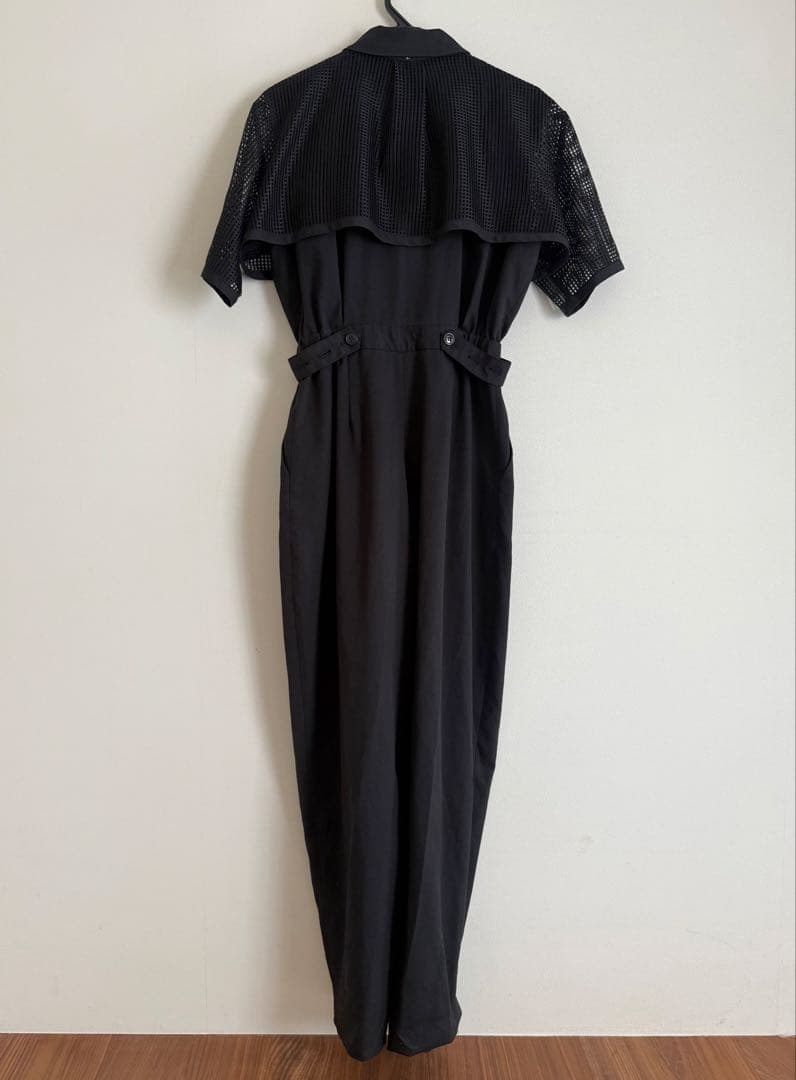 PAMEO POSE メッシュボレロオールインワン