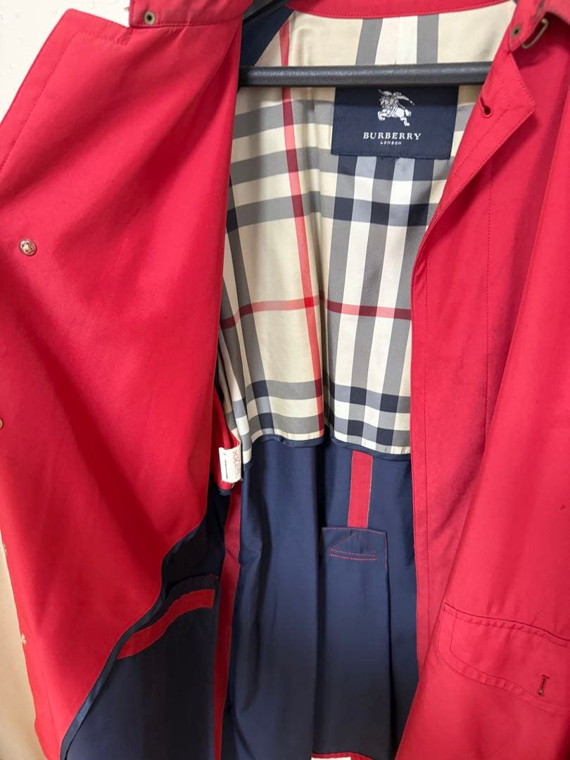 freeさん専用　Burberry レッド トレンチコート