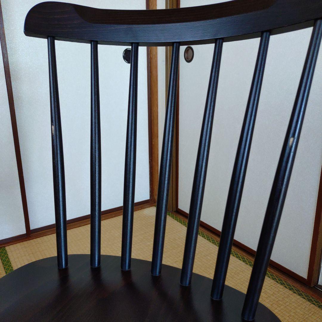 TON ダークブラウン　ウィンザーチェア　木製　椅子　②