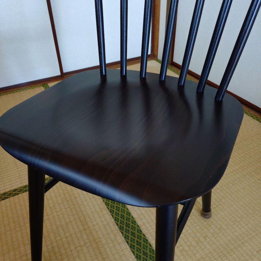 TON ダークブラウン　ウィンザーチェア　木製　椅子　②