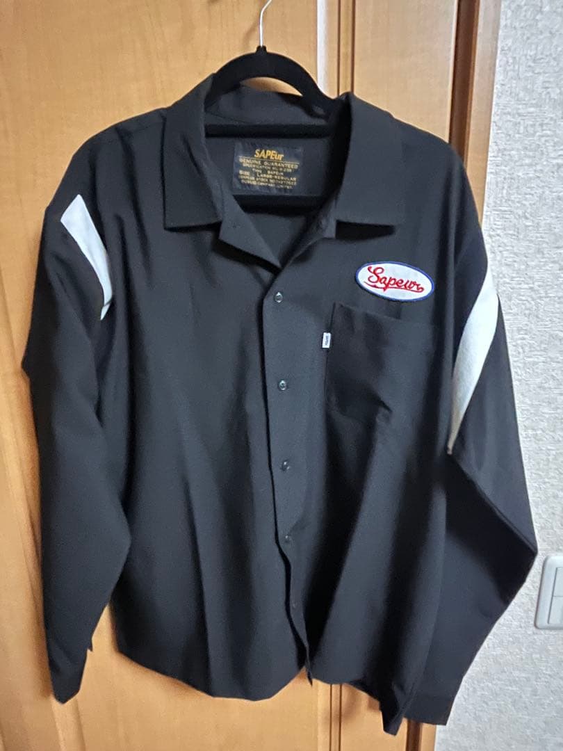 SAPEur サプール　ボーリングシャツ　L
