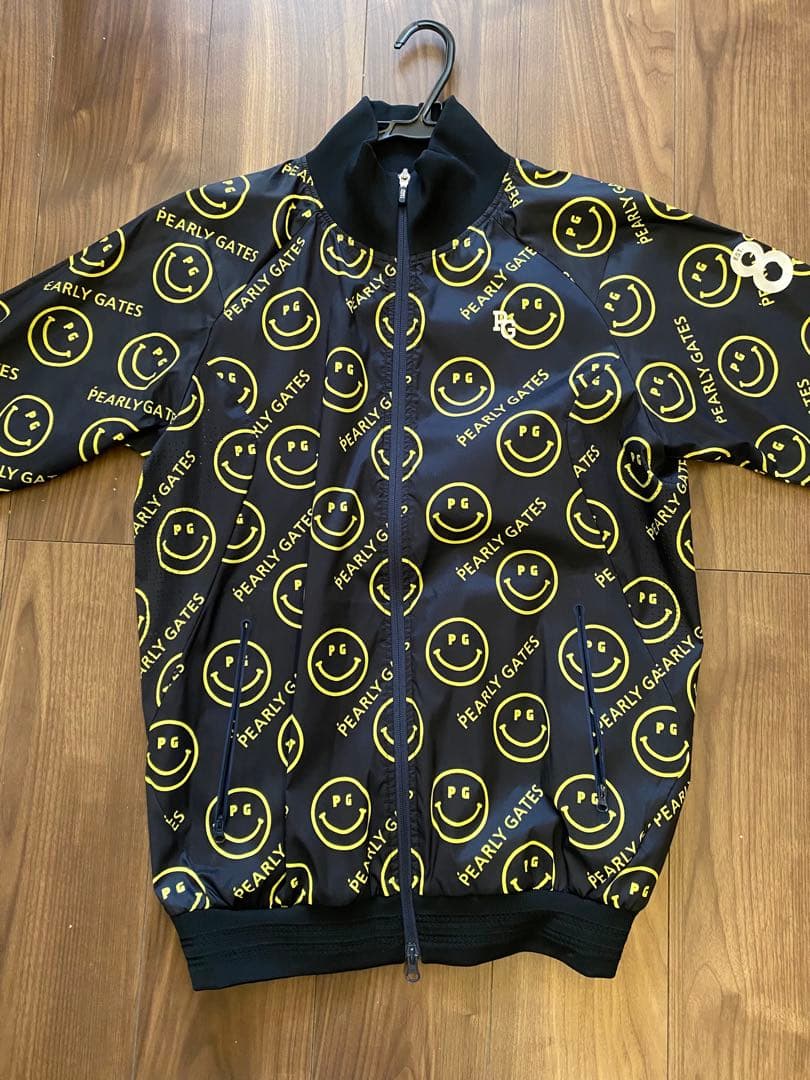 美品✨【PEARLY GATES／国内正規品】ブルゾン スマイル ブラック
