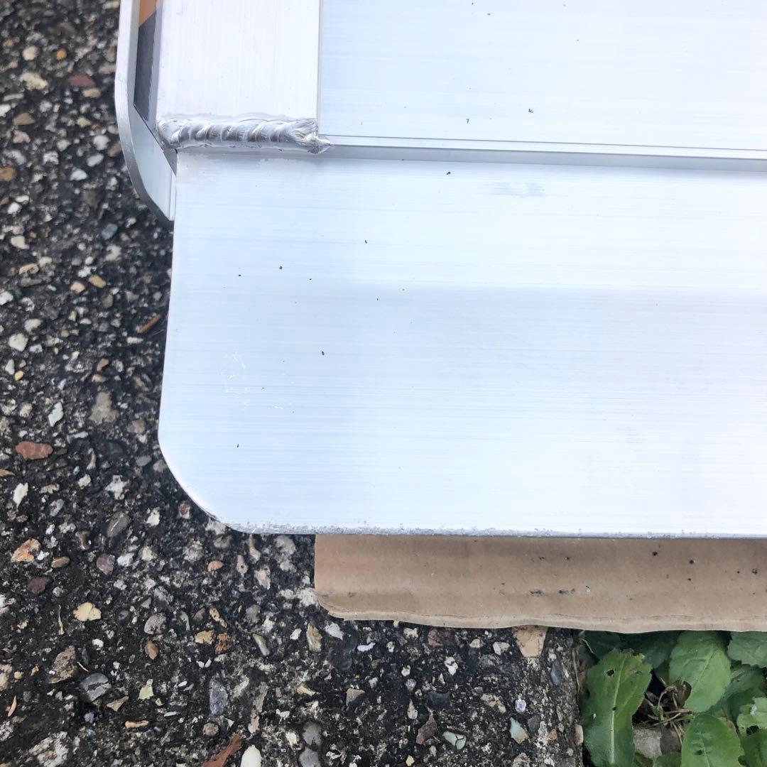 【ひやどんとくだい】アルミ製 スロープ 182 cm 折りたたみ式