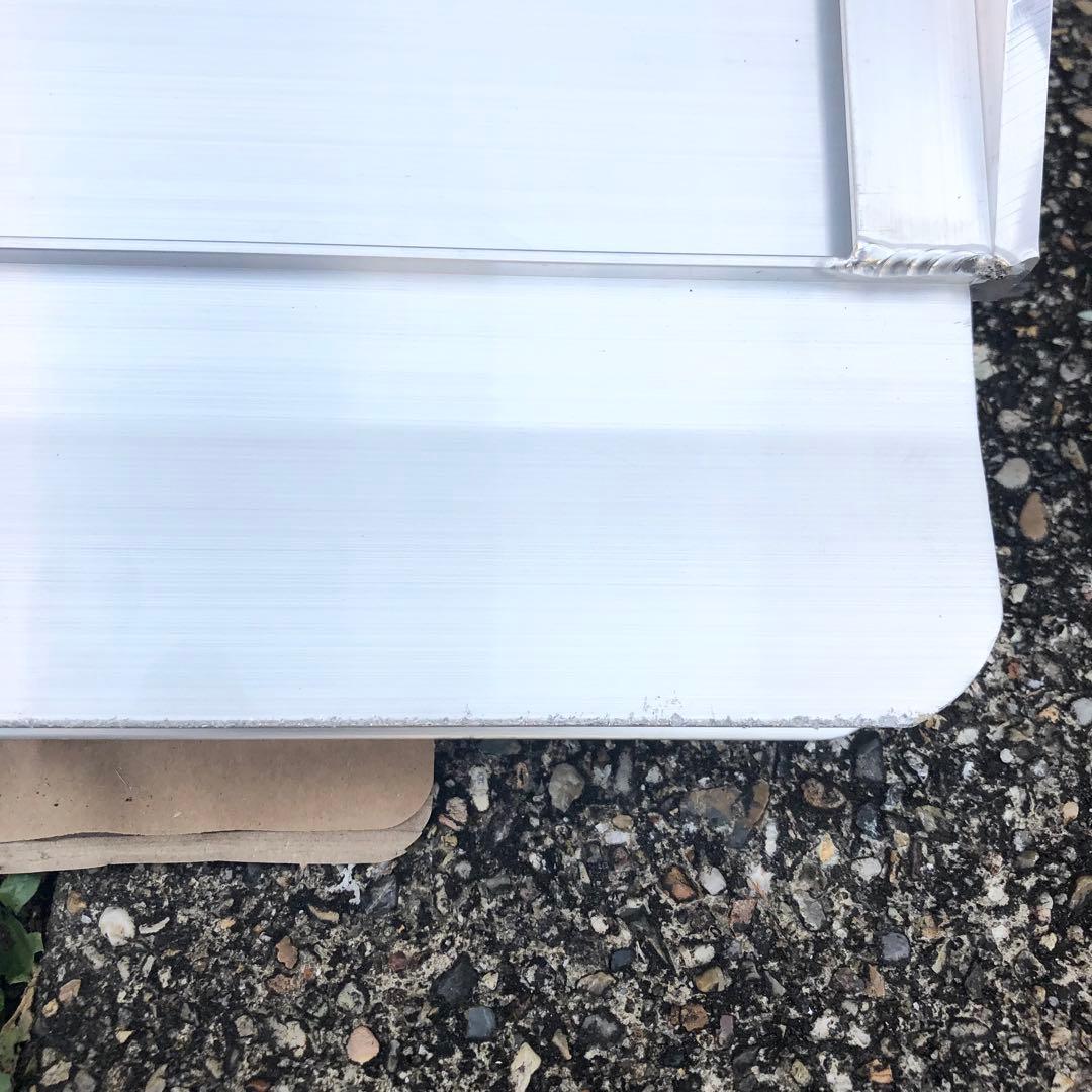 【ひやどんとくだい】アルミ製 スロープ 182 cm 折りたたみ式