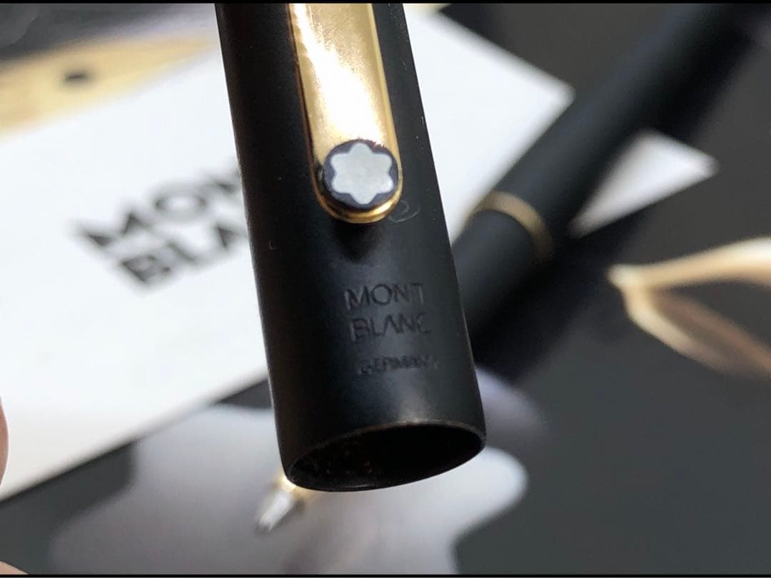 モンブラン　万年筆★世界中のベストセラー神ペン先のS-ライン・モデルNo2118