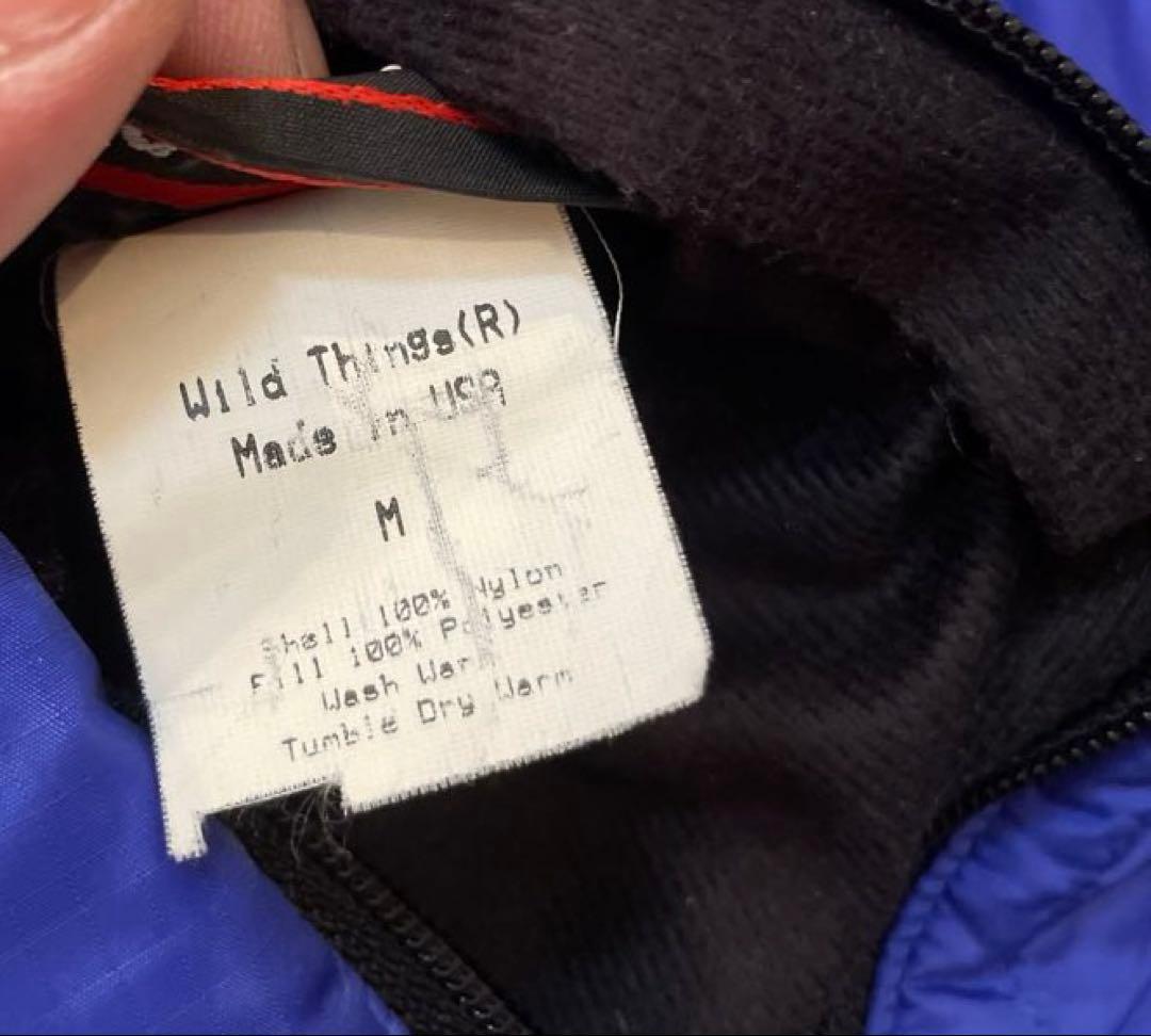 Keita Kuroda USA製WILD THINGS プリマロフト