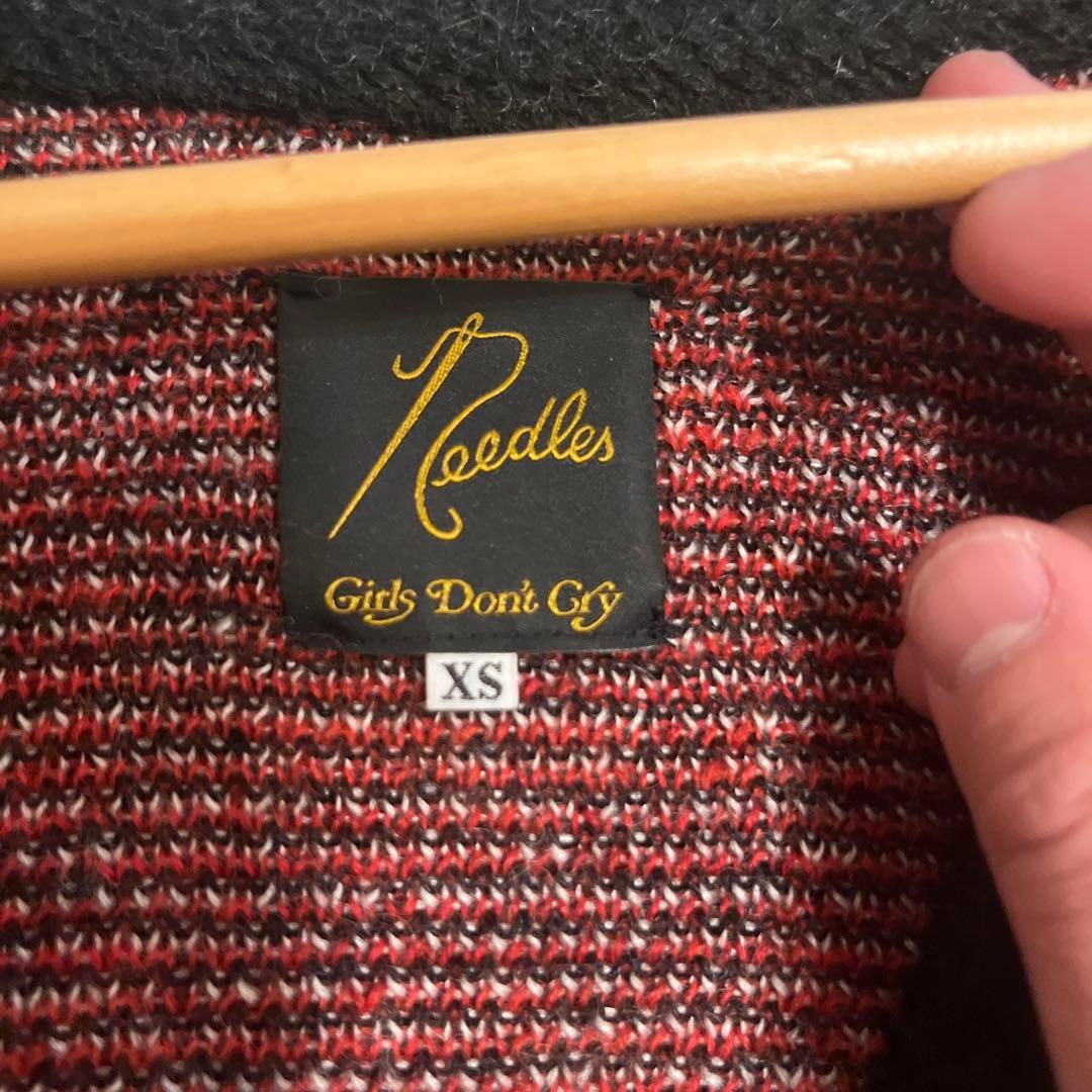 希少　needles girls don’t cry カーディガン