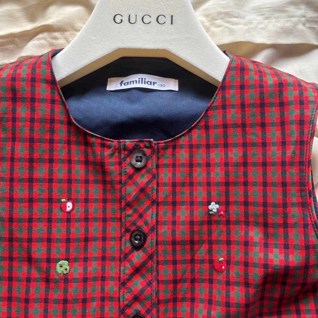 ♡familiarワンピース♡ 130サイズ　美品