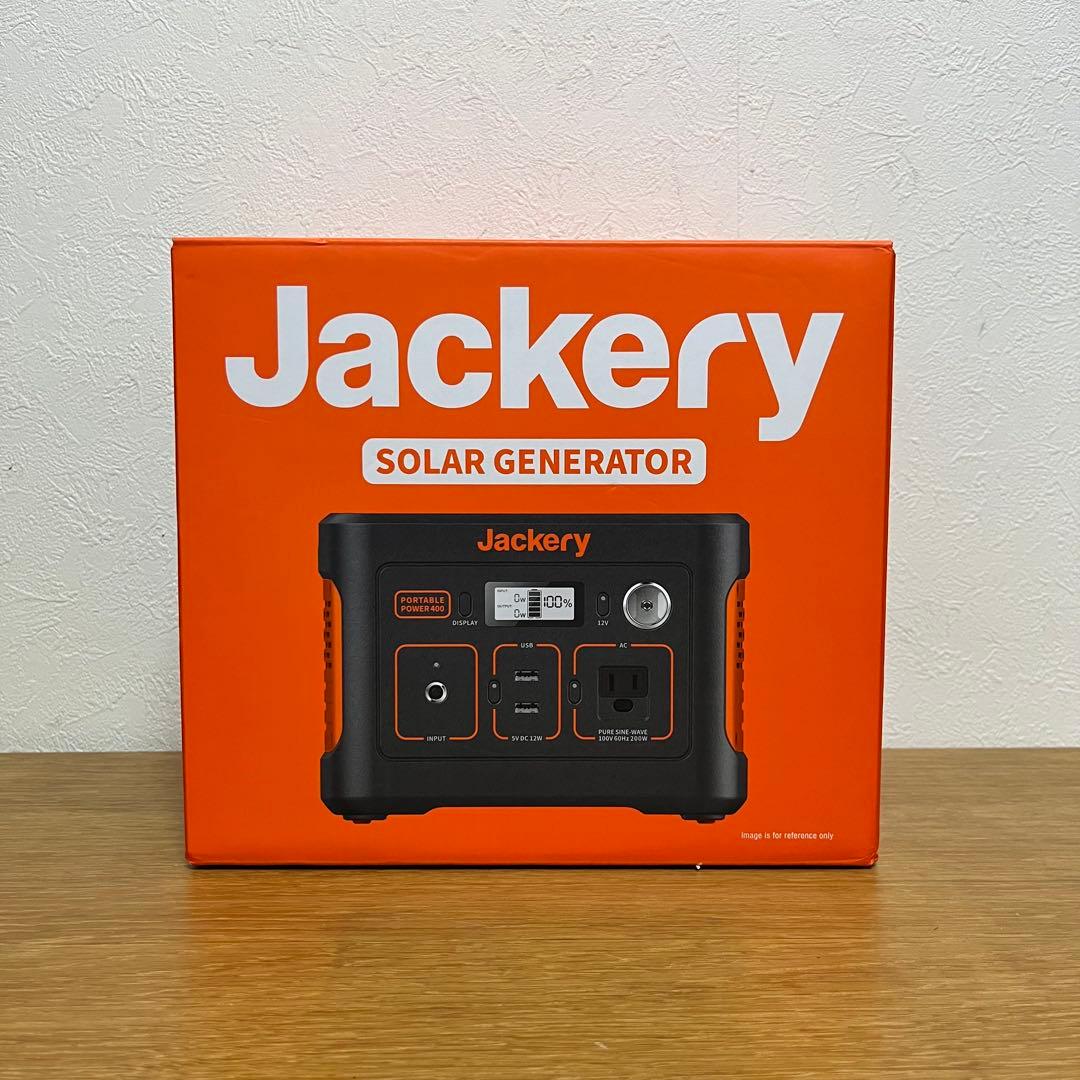 【美品】Jackery ポータブル電源400 PTB041 400W