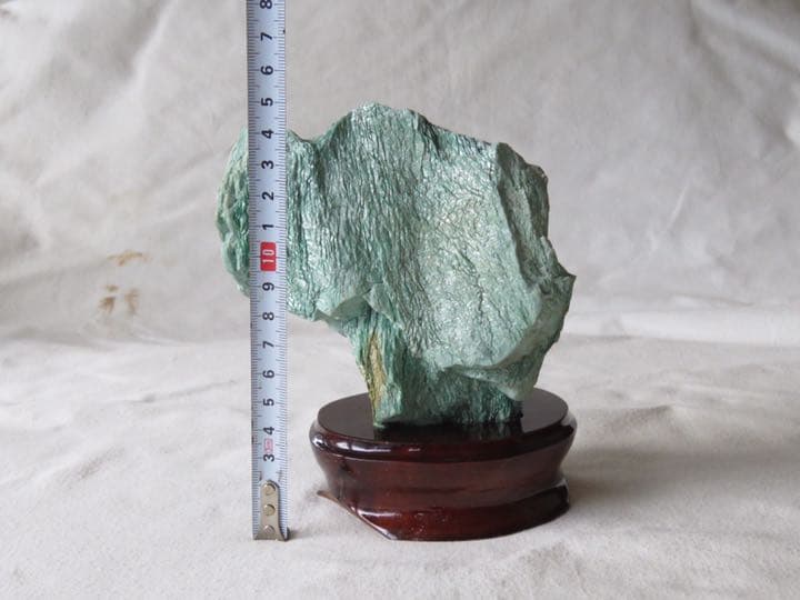 フックサイト クロム雲母 グリーン雲母 原石台付