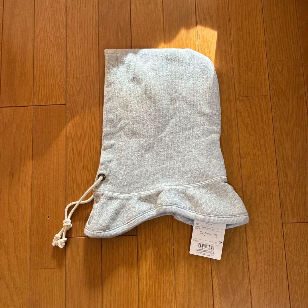 新品・未使用 BEAMS別注 Champion バラクラバ 色グレー　パーカー