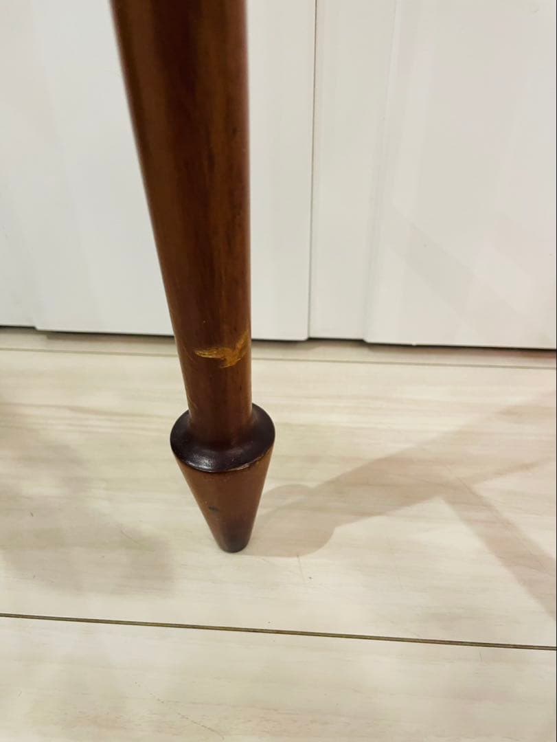 アンティーク調 コンソール 花台 サイドテーブル 飾り台 木製