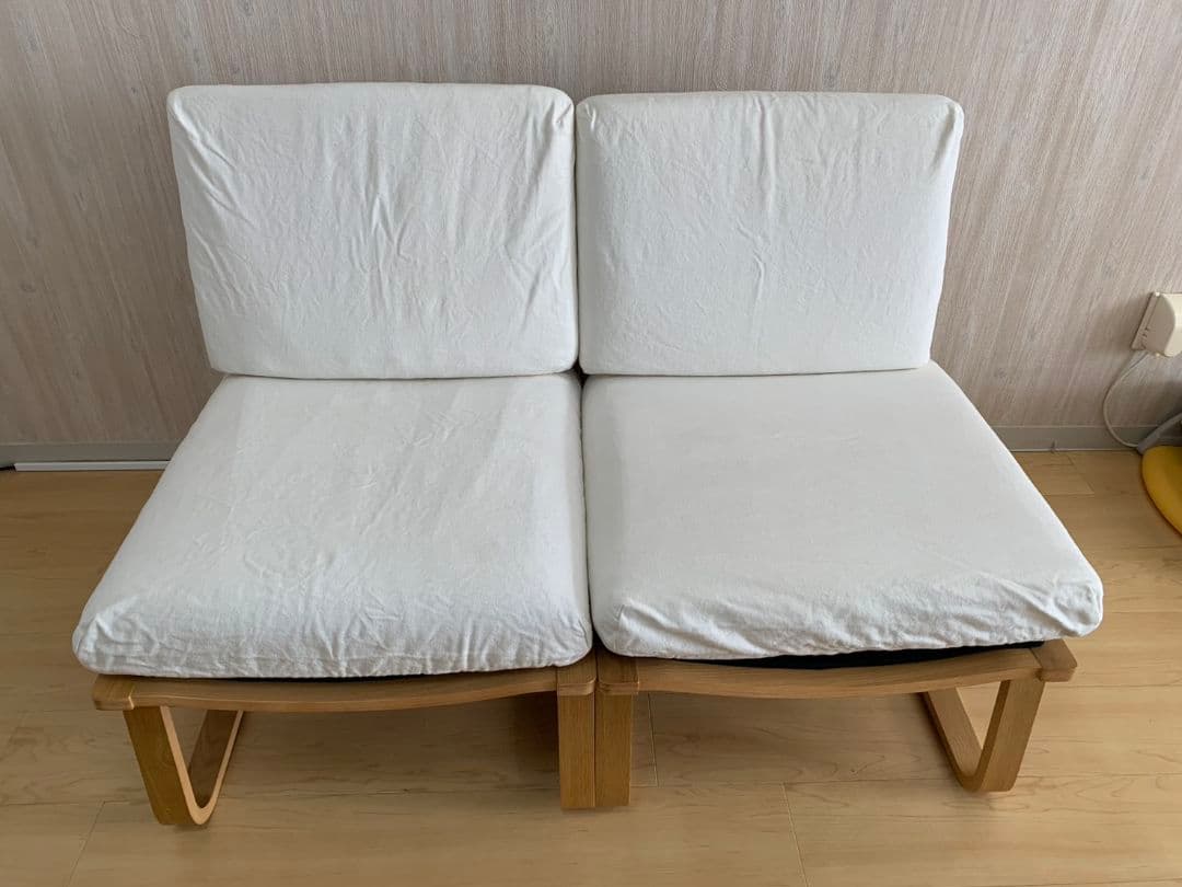 リビングでもダイニングでもつかえるソファチェア・オーク材