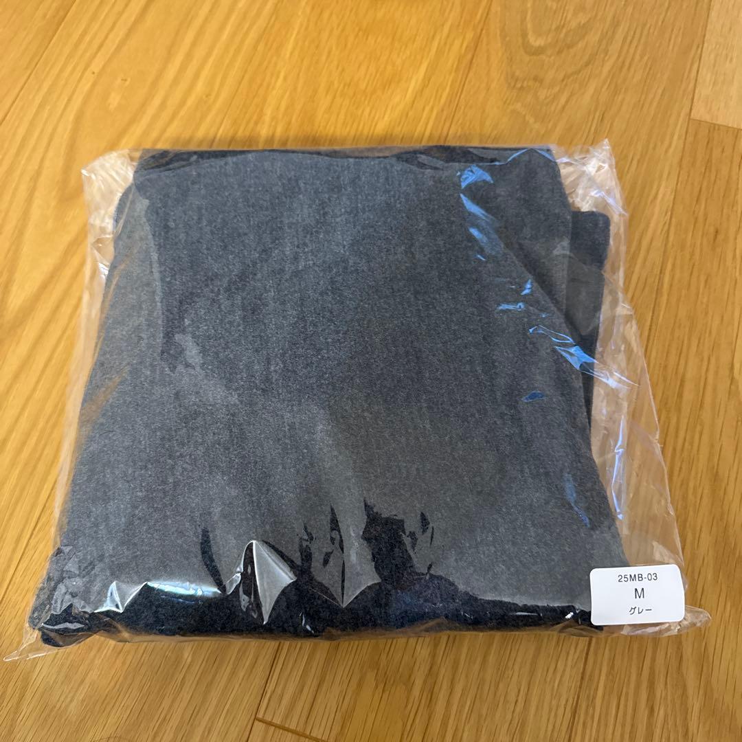 MB ハイエンド尾州ウール カットオフプルオーバーオフタートルネック　グレー