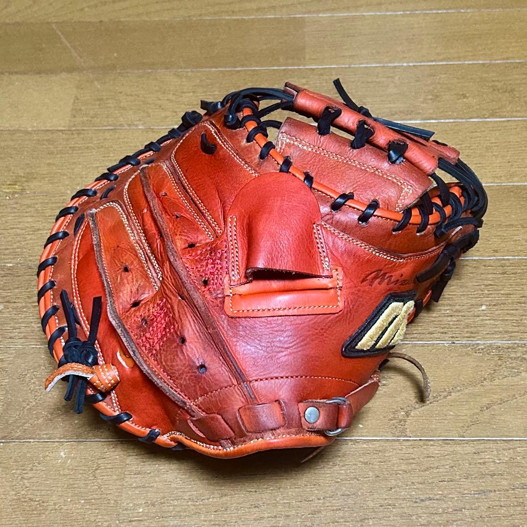 352.オーバーホールフルリペア ミズノプロ　硬式キャッチャーミットNZ型