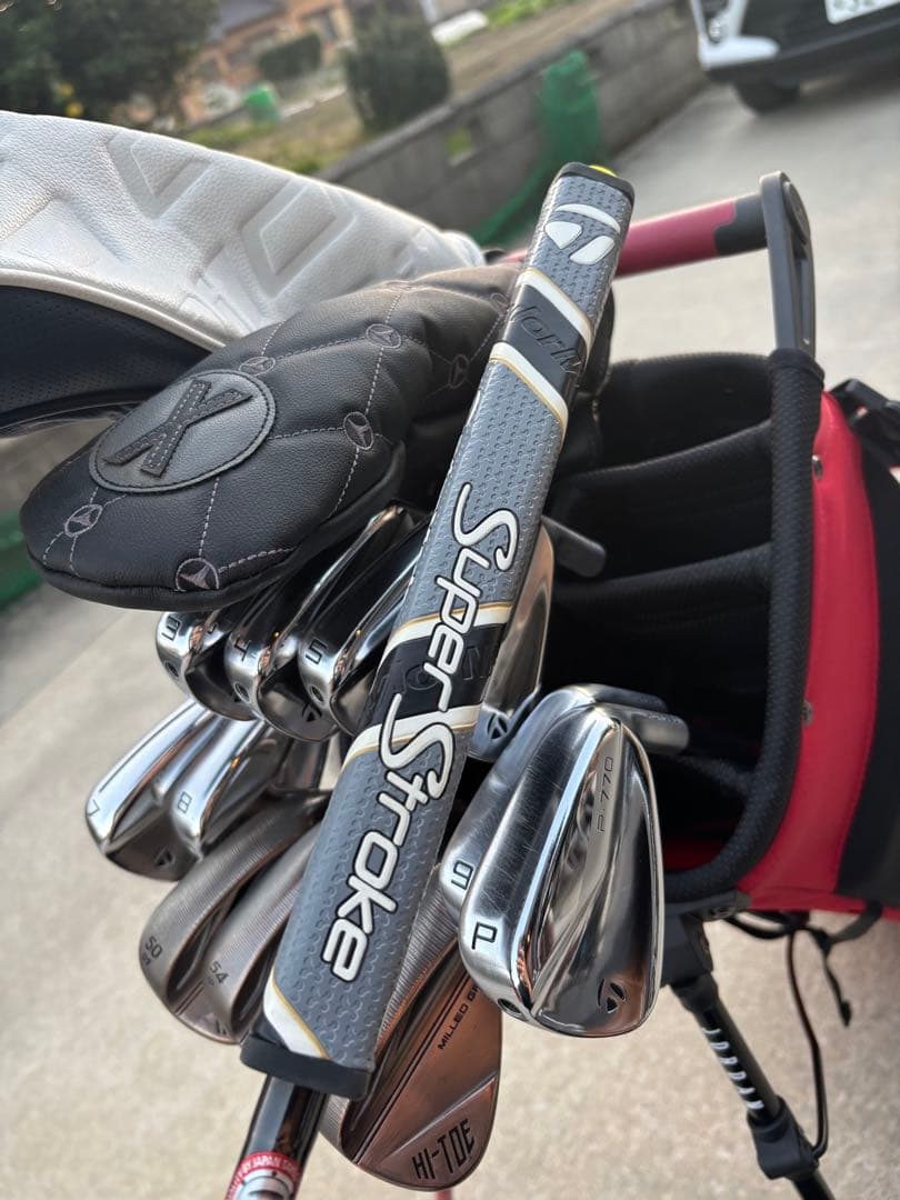 希少JORDAN キャディバッグ テーラーメイド クラブセット