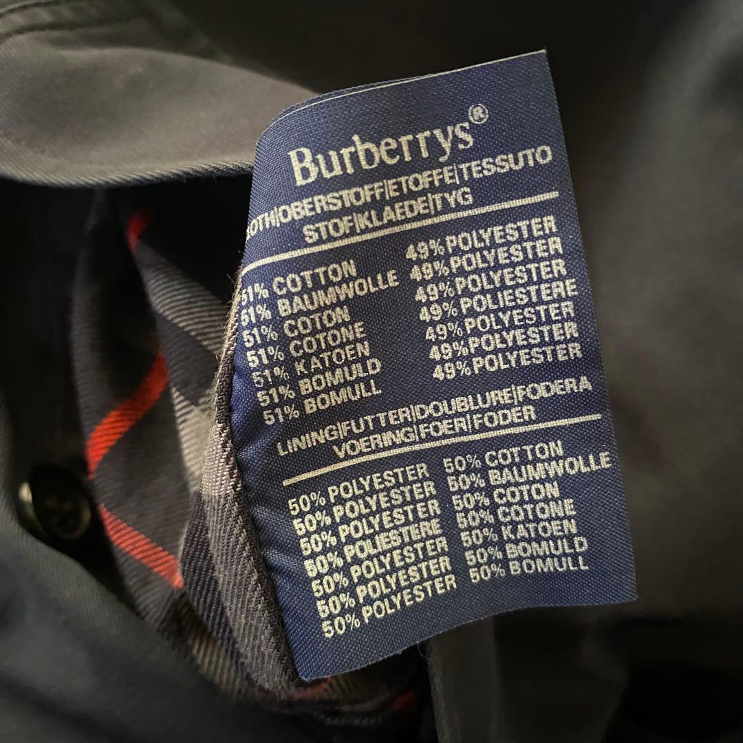 80年代 Burberrys ステンカラーコート MADE IN ENGLAND