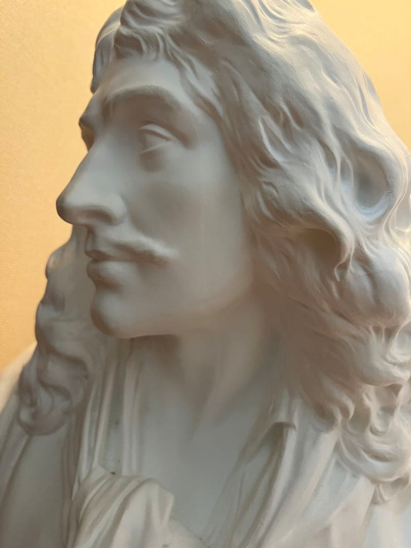 石膏像　モリエール