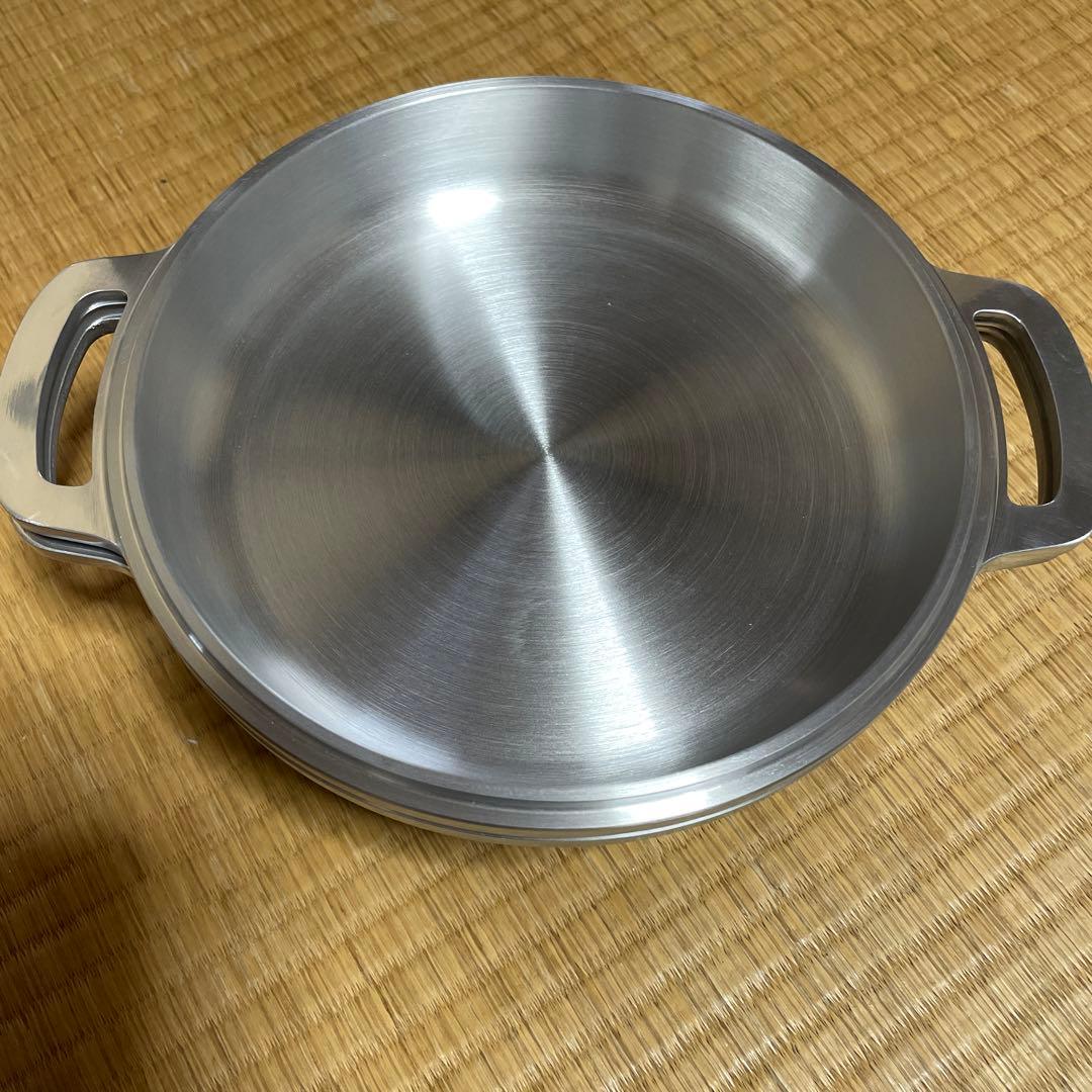 無水鍋　アルミニウム合金　20センチ