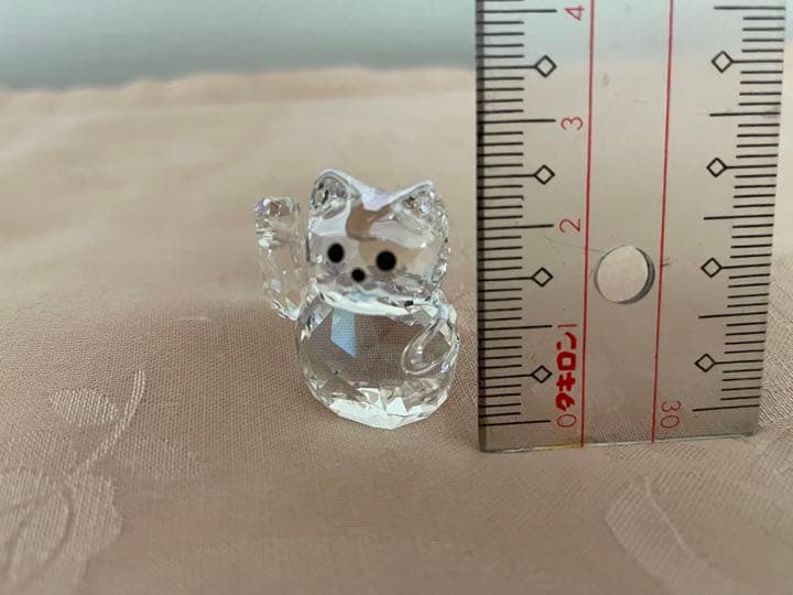 スワロフスキー 招き猫 （ Swarovski Lucky Cat）