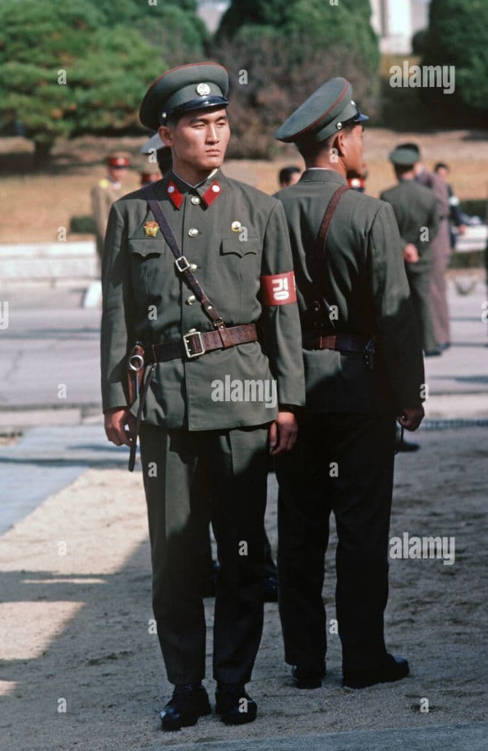 80年代 朝鮮人民軍 陸軍 制帽 レプリカ 北朝鮮 板門店
