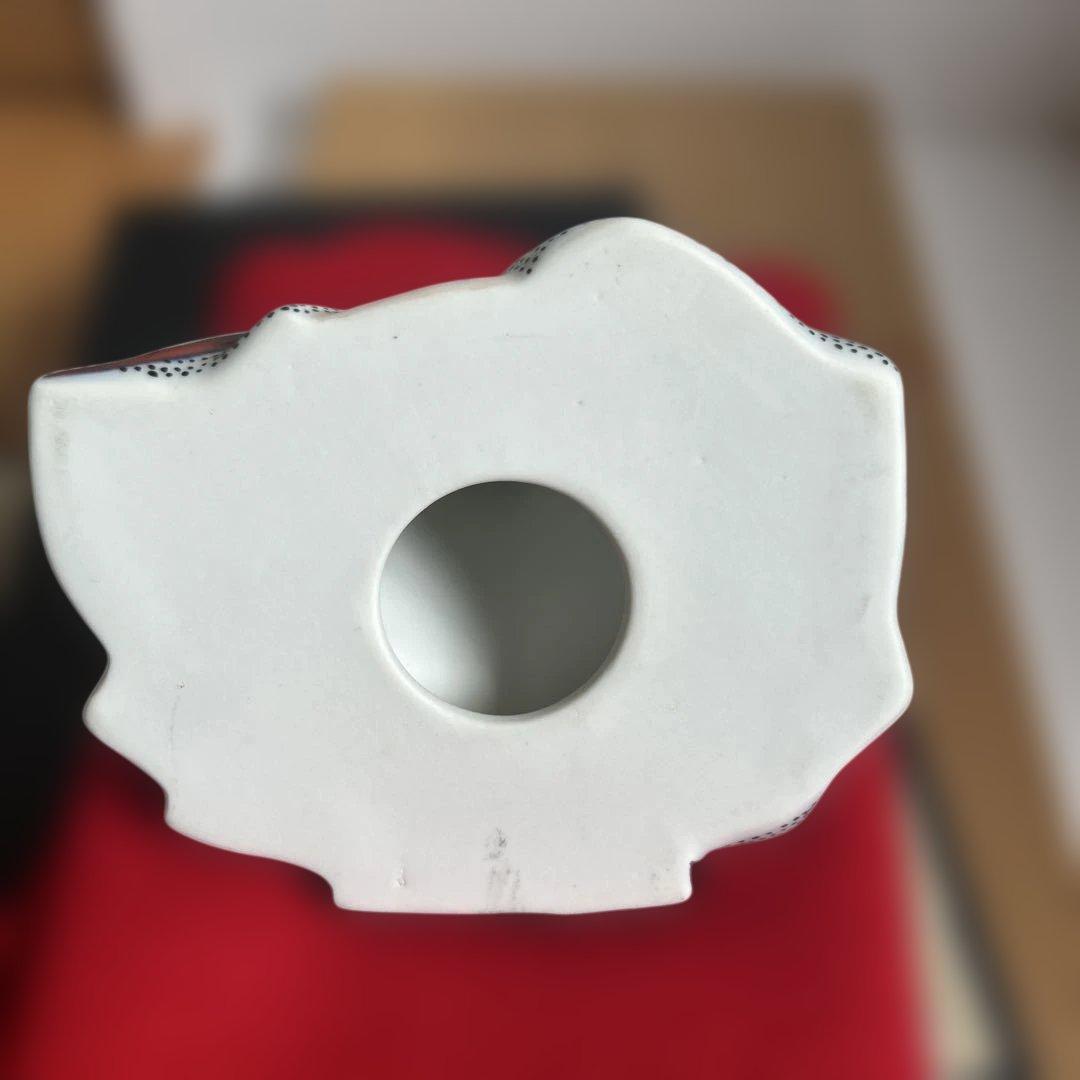 【美品】源氏雛 伊万里焼 陶器人形 萬太郎作