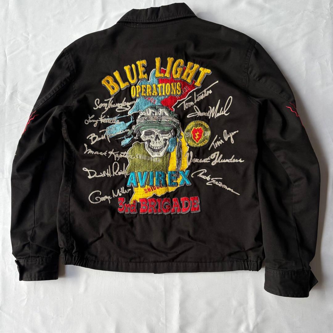 希少 AVIREX アヴィレックス 3rd BRIGADE ツアージャケット