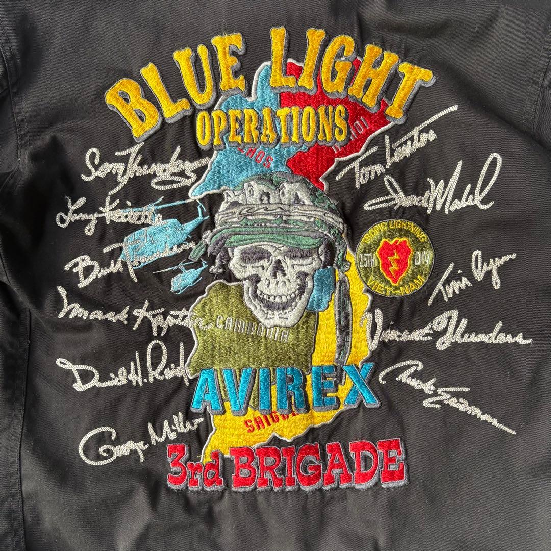 希少 AVIREX アヴィレックス 3rd BRIGADE ツアージャケット