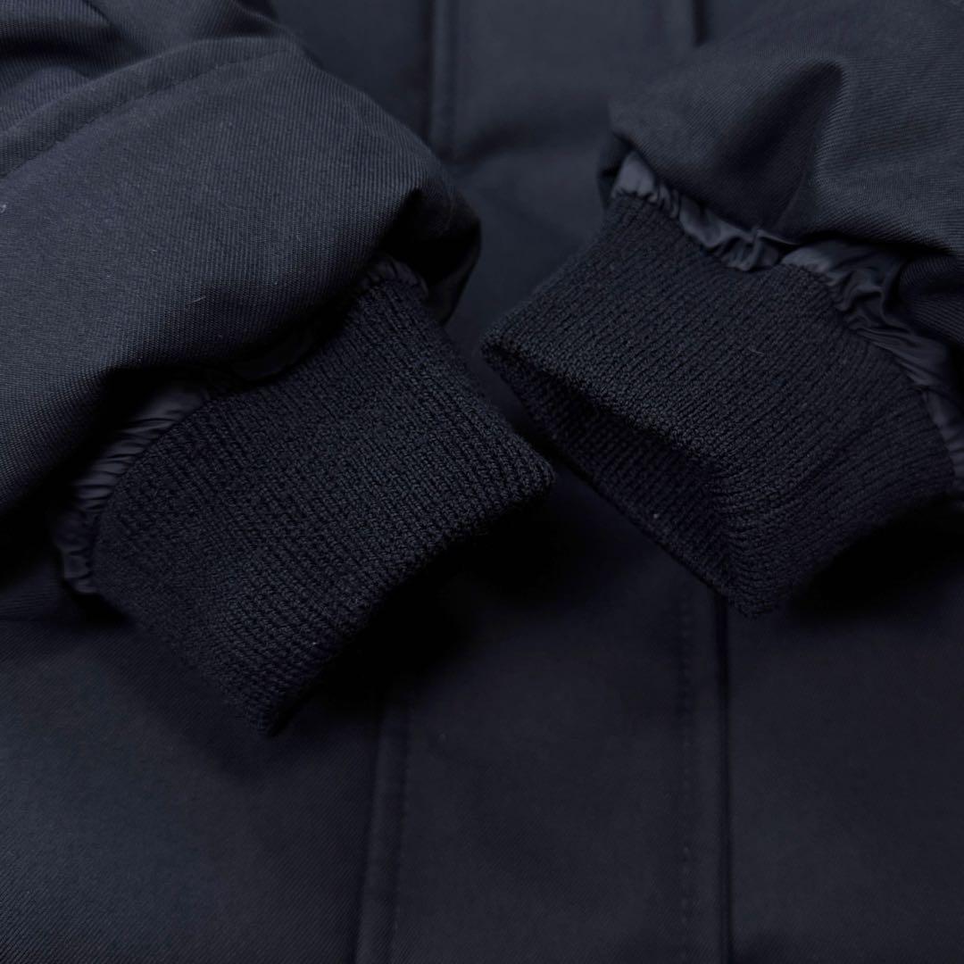 ピレネックス グルノーブル ファー ダウンコート ディープインク サイズ38