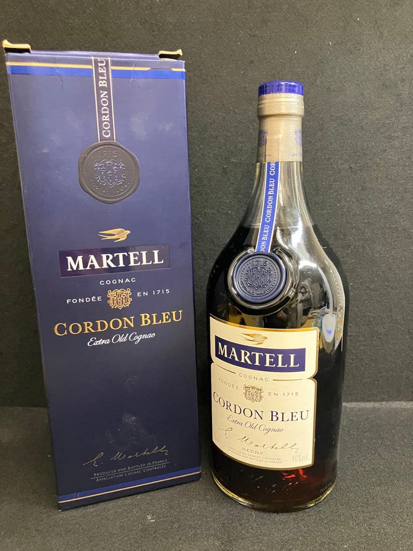 【未開封】マーテル コルドン ブルー エクストラ オールド コニャック1L★