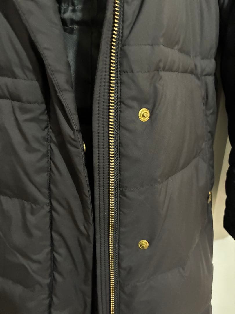 IENA FRENCH DOWN ダークグレー ロングダウンジャケット