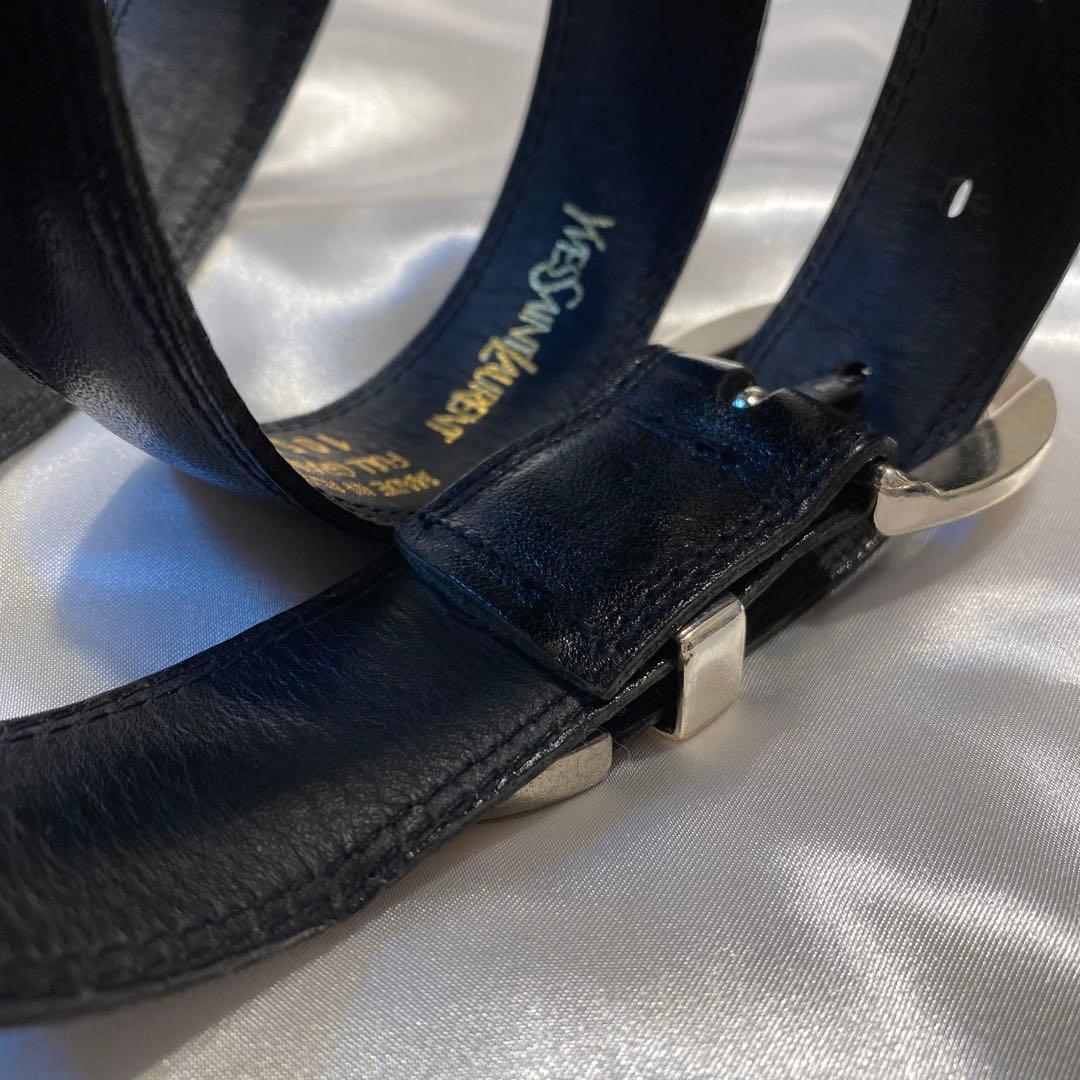 Yves Saint Laurent archive ウエスタンレザーベルト