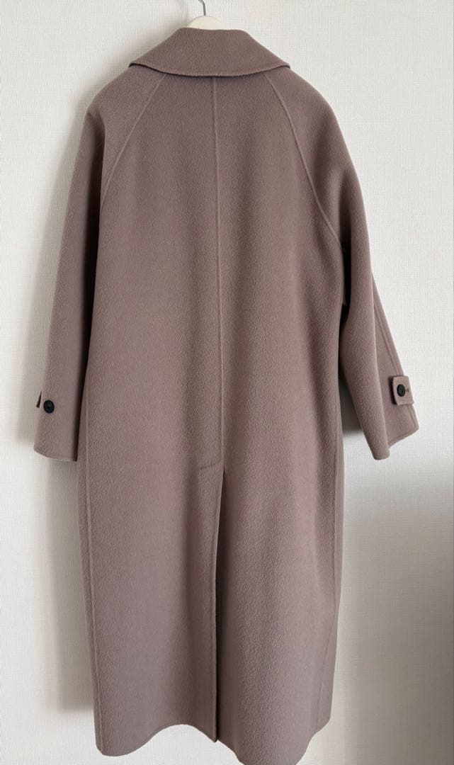 Theory Luxe 2022AWウールカシミヤトレンチ風ロングコート