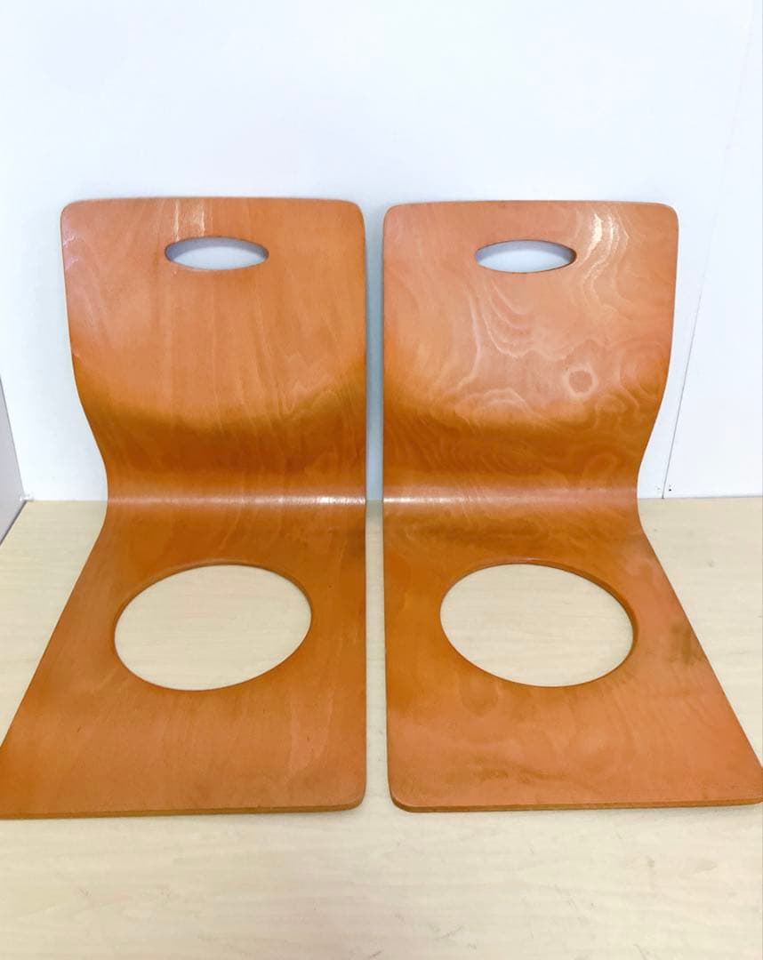 oliver オリバー　曲げ木　木製　座椅子　8脚セット　座敷椅子　チェア