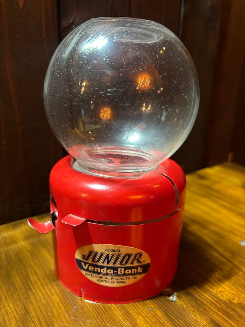 1950年代 JUNIOR VENDA-BANK ヴィンテージ ガムボールマシン