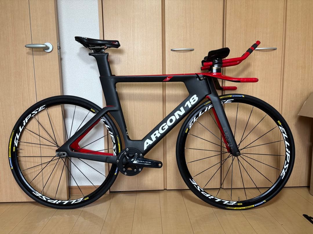 ARGON 18 Small エレクトロンプロ フレーム ブラック/レッド