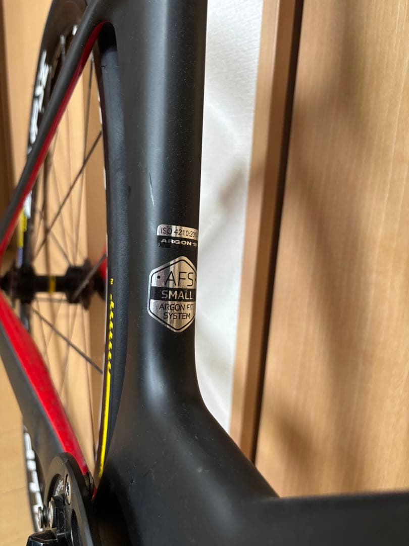 ARGON 18 Small エレクトロンプロ フレーム ブラック/レッド