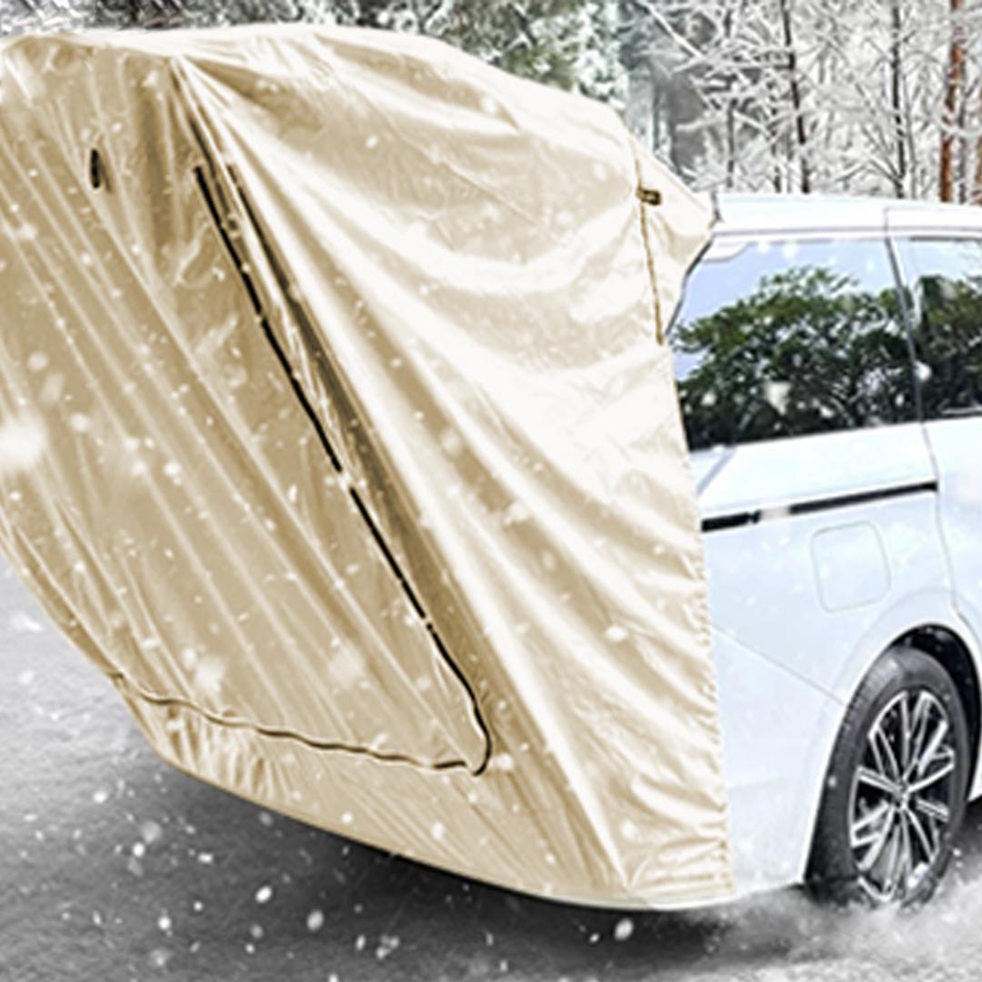 XLサイズ　車用テント 車中泊 テント 車バックテント　 キャンプ テント車用