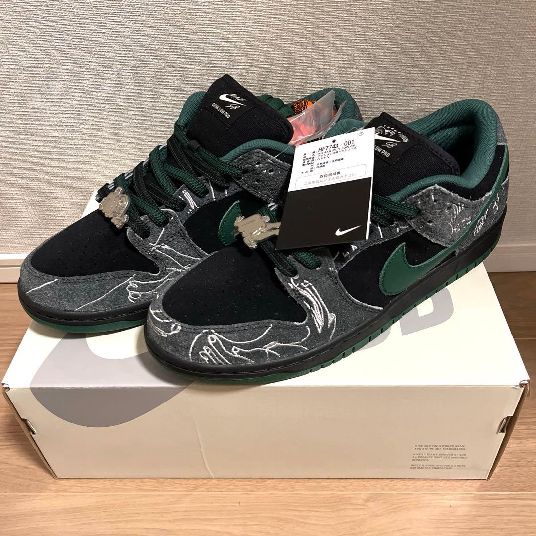 新品 THERE SKATEBOARDS ナイキ SB DUNK ロー 28.5