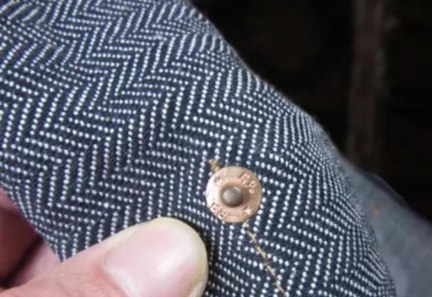 ☆まるこ☆【DOUBLE RLヘリンボーン柄キャンバストートバッグ グレー