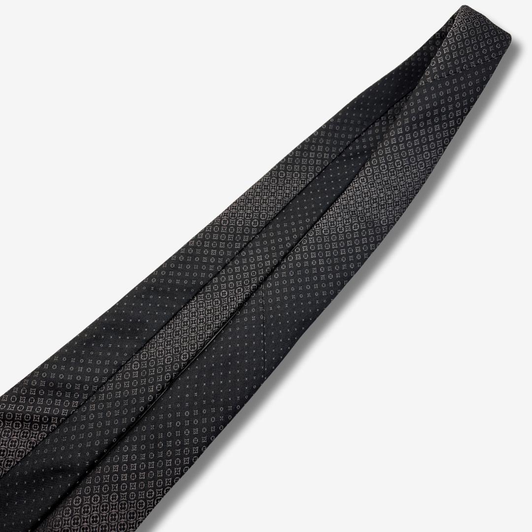 LOUIS VUITTON モノグラム 幾何学柄 チャコールグレー