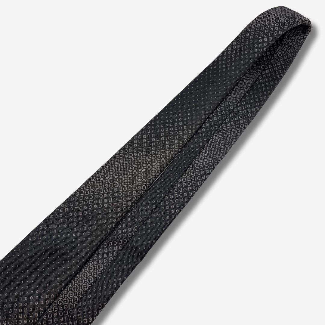 LOUIS VUITTON モノグラム 幾何学柄 チャコールグレー