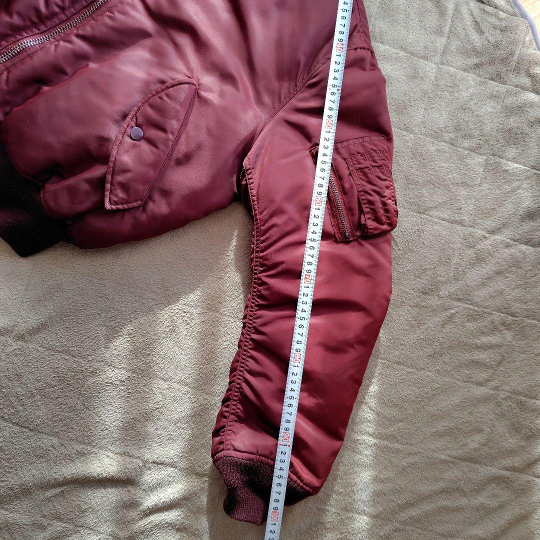 90s ALPHA MA-1 フライトジャケット 希少色