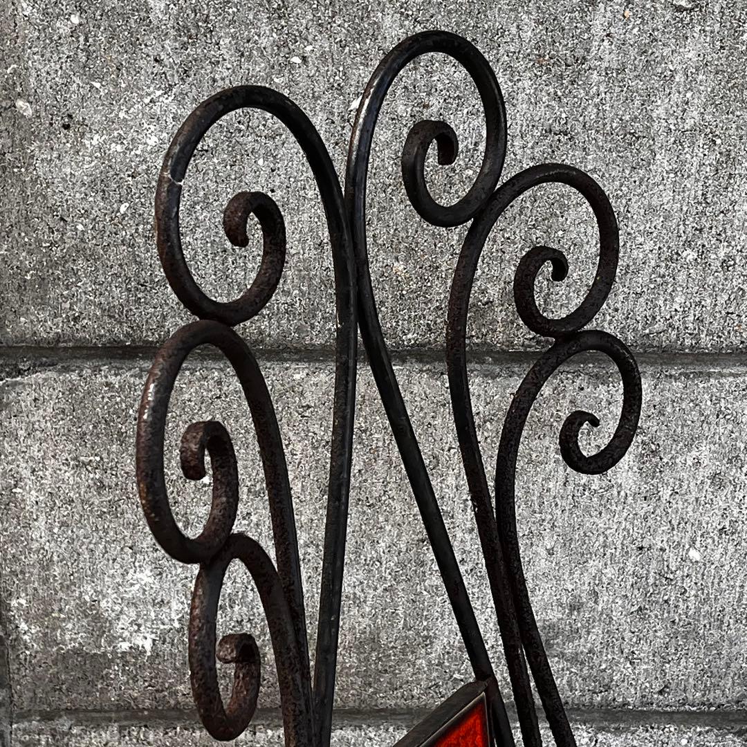 フランスアンティーク，アイアンチェアー