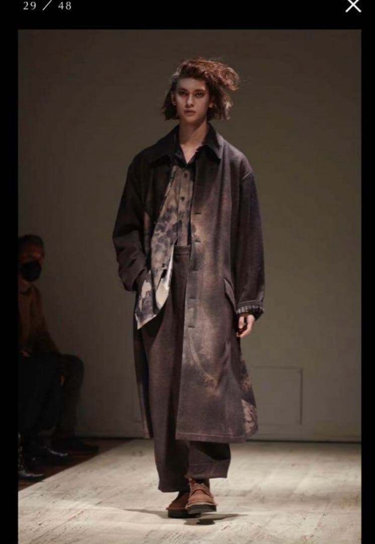 yohjiyamamoto pourhomme 22aw ベクシンスキー　コート